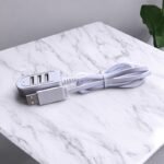 3-In-1 Usb Multi-Port Usb-C Hub With Data Transfer, Charger, Adapter, Reader & Small Fan - Versatile Connectivity For Night Lights, Chargers, Usb Devices, Usb Power Strip, Charging Station, Compact Design, Highspeed Charging, Home Organization, Multifunctional Device, Durable Construction, Tech Enthusiasts - Image 9
