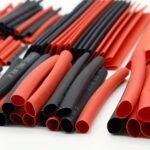 127Pcs Assorted Black & Red Shrink Tubing, 2:1 Pe Polyolefin Cable Sleeving, Automotive Wire Wrapping Kit, Industrial Electrical Interconnects - Image 2