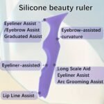 Popular Choice Reusable Silicone Makeup Guide - Perfect Eyeliner & Eyeshadow Stencil, Lipstick And Highlighter Aid, Fragrance-Free Beauty Tool For Flawless Eye And Lip Makeup Application, Makeup Kit, Cosmetic Ruler, Simple Makeup Tools - Image 4