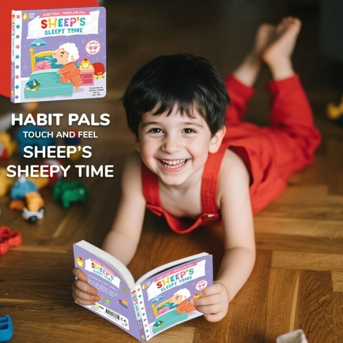 Sheep'S Sleepy Time Learning Books For Kids, Interactive Touch And Feel Books, Good Habit Formation Lift-The-Flap Book, Push, Pull And Slide, English Learning, Engaging Learning Books, Best Gift For Christmas, New Year, Ramadan, Birthdays, From Bear Tale - Image 7