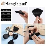 1Pc/3Pcs Triangle Powder Puff Setting Powder Makeup Sponge Fan Powder Finger Cushion Powder Puff - Image 16