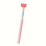 1Pc Threesided Soft Bristle Toothbrush, Bristle Travel Toothbrush For Adult, Soft Bristle Toothbrush, Complete Teeth And Gum-Care Great Bristles Clean Each Tooth Soft And Gentle Toothbrush - Image 11