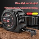 1Pc Oudisi High Precision Digital Tape Measure 3.0Meter/5.0Meter/7.5Meter/10.0Meter - Waterproof Abs Shell & Metal Shaft, Black Golden Heavy-Duty Measuring Tool For Woodworking, Construction, Diy Projects - Image 18