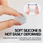 10 Silicone Anti-Friction Toenail Covers: Breathable Gel Toenail Protectors, Soft Foot Care Accessories, Unisex Odorless Toenail Caps, Small Toe Anti-Friction Nail Tubes, Breathable Anti-Breakage Pads, Suitable For Manicure, Sports & Outdoor Activities, Reusable Soft Comfortable Silicone Gear, Running, Cycling, Gym, Hiking Specialized - Image 6