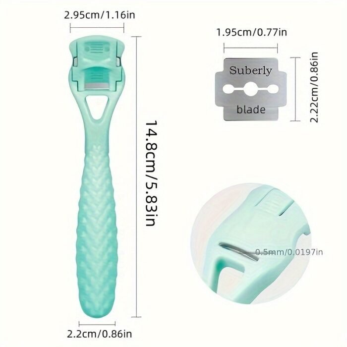 1-Pack Foot Scraper, Pedicure Tool To Remove Dead Skin And Calluses, Foot Grinding Tool, Foot Skin Tool, Sole, Heel Planer, Pedicure Set, Personal Care And Beauty Gadgets - Image 4