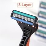 3Pcs Stainless Steel Safety Razor Blades Jifuli 3-Pack Stainless Steel Safety Razor Blades, Interchangeable Manual Shaving Heads For Body Hair Removal, Durable And Easy To Use - Image 14