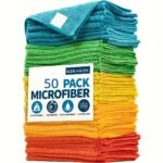 Microfiber Cleaning Cloth Pack - Multipurpose Towel For Home & Kitchen Use, Durable & Absorbent, Ideal For Living Room, Bedroom, Bathroom & Furniture, Effortlessly Removes Stains & Grease, Essential Cleaning Supplies - Image 7