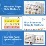 1Pc Fun English Learning Book Fun English Books About Patterns And Regulations To Boost Kids' Concentration - Enhance Education And Creativity. - Image 6