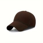 Women'S Summer Fitted Adjustable Baseball Cap, Solid Color, Sun Protection, Polyester, Woven, With Holiday Theme, For Women, Men, Outdoor - Image 13