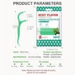 50/150/450/1050Pcs Ultra Thin Mint Disposable Dental Floss Sticks - Portable Dental Floss Sticks Must Carry When Going Out - Safe And Convenient For Traveling And Hygiene - Image 4
