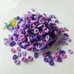 40/60Pcs Colorful Jersey Hair Bands For - High Elasticity, No Damage, Braided Ponytail Holders, Hair Ties With Bow & Beaded Details - Perfect For Homecoming, Boho & Sweet Styles, Hair Accessories For - Image 4