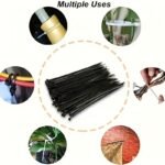 100Pcs Heavy Duty Tie, Self-Locking Function, High Strength And Durable Nylon Zipper Strap For Construction And Home Organization, Cable Management - Image 7