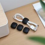 10Pcs Multi-Functional Cable Organizer Clips, Suitable For Charging Cords And Earphone Wires - Durable Plastic, Anti-Tangle Storage Solution - Image 3