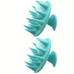 Mold-Free Silicone Scalp Massager & Exfoliator - Ergonomic Design For Hair Growth, Improved Blood Circulation & Dandruff - Gentle Detangling Shampoo Brush For All Hair Types, Promotes Thy Hair Growth, Scalp Massager For Growing Hair, Sleek Cylindrical Design, Smooth Texture - Image 10