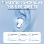 Latest Model Of True Wireless In-Ear Smart Mini Headphones Featuring Comfortable Design, Ideal For Music Lovers. These Tws Earbuds Offer High-Fidelity 9D Stereo Sound And Hd Calling Capabilities, Compatible With Both Android And Iphone Devices, Perfect For Sports And Even Sleeping. - Image 11