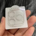 1Pc 9H Glass Camera Lens Protector For Iphone 11-15 Pro Max/Mini/Plus, Sparkling Diamond Design, Tempered Glass Screen Protection, Scratch Resistant And Easy Installation - Image 4