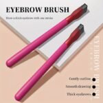 2Pcs Wild Eyebrow Brush Square Multifunctional Stereoscopic Painting Hairline Eyebrow Paste Concealer Eyebrow Brush Brow Makeup Brushes Makeup Tool,Drawing Wild Eyebrows And Other Eyebrow Shapes To Create A Sophisticated Makeup Look - Image 2