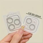 1Pc 9H Glass Camera Lens Protector For Iphone 11-15 Pro Max/Mini/Plus, Sparkling Diamond Design, Tempered Glass Screen Protection, Scratch Resistant And Easy Installation - Image 7