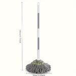 Hands-Free Self-Wringing String Mop For Easy Cleaning - Versatile Wet And Dry Rotary Mop For Living Room, Bedroom, Toilet, Kitchen, And Floor Surfaces - Image 3