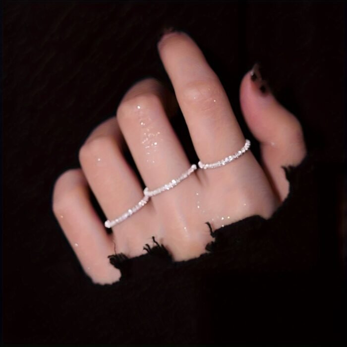 A Trendy And Dazzling Ring With A Sparkling And Elegant Aura - Image 2