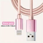 3.3Ft/6.6Ft/9.9Ft Usb Fast Charging Data Cable - For Iphone 14/13/12/11 Pro Max/12 Mini/Xr/Xs/X/8/7/6 Plus/Se For Ipad - Image 25