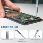 25-In-1 Precision Screwdriver Set, Multi-Function Repair Tools For Mobile Phone & Tablet Disassembly, Durable Plastic, Uncharged - With Various Screw Heads - Image 5