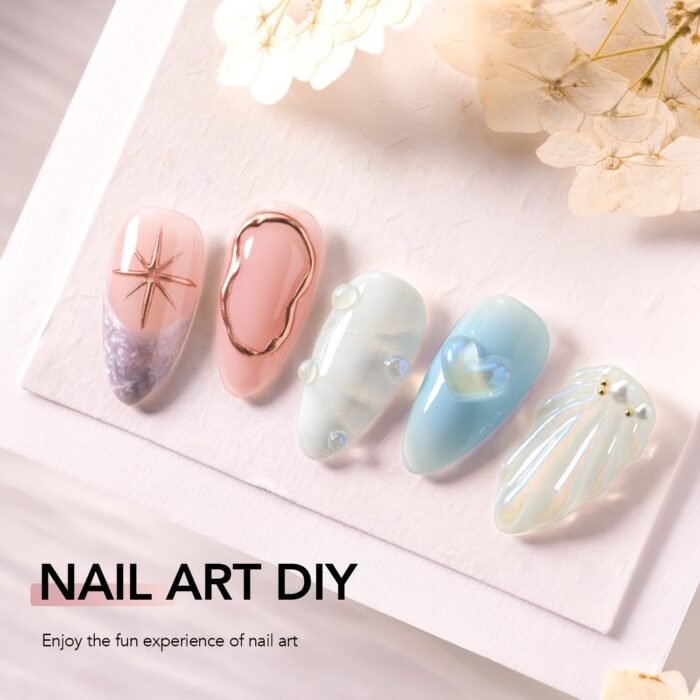Odorless 3D Nail Art Gel - Perfect For Diy Designs, Sculpting & Halloween Decorations - Image 8