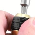 1Pc Chrome Vanadium Steel Quick Release Hexagonal Drill Bit Adapter, Self-Locking Extension Rod For Electric Drill Driver Conversion, Pop-Up Screwdriver Tool With 3 Sockets (1/4" Shank, 3/8" Hexagonal Shank, 1/2" Hexagonal Shank), Durable Knurled Grip For Secure Handling, Ideal For Tight Spaces - Image 8