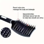 1Pc Of A Magical Scalp Massaging Hairbrush Designed For Women - A Professional Tool For Detangling Wet Curly Hair - A Hairdressing Accessory. - Image 8