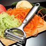 Stainless Steel Vegetable Peeler - Multi-Functional, Easy-Grip Fruit & Potato Slicer, Durable And Easy To Clean For Home And Restaurant Use, Peeler