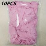 10/20/50/100 Disposable Nitrile Gloves, Waterproof, Latex Free, Powder Free, Suitable For Household And Kitchen Cleaning, Nail Art, Hairdressing, Painting, And Household Small Tools, Light Pink, Halloween Gift, Christmas Gift - Image 3