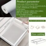 1 Roll Of Waterproof And Moisture-Proof Drawer Liners For Kitchen Cabinets, Countertops, And Wardrobes - Special Paper For Shoe Cabinets, Kitchen Floors, Refrigerators, And Wardrobes - Non-Slip And Customizable, Shelf Liners - Image 4