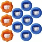 3/6/10Pcs Pet Hair Remover Used In Washing Machine, Dryer Ball Reuse, Reduce Wrinkles, Save Washing Machine Free Drying Time - Image 5