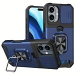 1Pc Heavy-Duty Phone Case Heavy-Duty Shockproof Phone Case With A Metal Stand And Card Slot, Compatible With Iphone 16 Pro Max, 15 Pro Max, 14 Pro Max, And 13 Pro Max. - Image 35