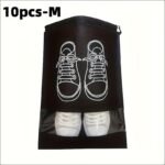 10/5Pcs Multi-Color Shoes Storage Bag Closet Organizer Non-Woven Travel Portable Bag Clothing Classified Hanging Bag, Hanging Shoe Organizers - Image 13
