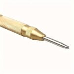 5-Inch Spring-Loaded Automatic Center Punch - Steel, Precision Marking & Hole Starter Tool - Image 3