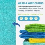 10/20Pcs Vibrant Microfiber Cleaning Cloths - Absorbent, Quick-Dry, Reusable Towels For Kitchen, Garden, And Commercial Use - Ideal Gift For Cleaning Enthusiasts, Commercial Cleaning Supplies|Vibrant Microfiber Cloths|Durable Cleaning Towels - Image 7