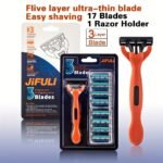 3Pcs Stainless Steel Safety Razor Blades Jifuli 3-Pack Stainless Steel Safety Razor Blades, Interchangeable Manual Shaving Heads For Body Hair Removal, Durable And Easy To Use - Image 13
