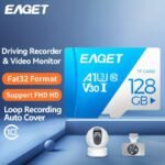 Eaget Mimi Sd Card 256Gb/128Gb Memory Card, Blue & White Mini Memory Sd Card 64Gb/32Gb Class 10 High Speed Flash Memory Card, Storage Memory Tf Sd Card Gift For Birthday/Easter/Boy/Girlfriend - Image 6