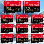 1Pc Memory Card 64Gb 32Gb 16Gb With Adapter, High Speed Flash Tf Card 8Gb 4Gb 2Gb 1Gb 512Mb 256Mb 128Mb 64Mb, A1 C10 Memory Tf Card For Tablet/Camera/Mobile Phone/Laptop/Pc/Car Audio/Game Console/Audio -Store Your Files Securely!