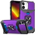 1Pc Heavy-Duty Phone Case Heavy-Duty Shockproof Phone Case With A Metal Stand And Card Slot, Compatible With Iphone 16 Pro Max, 15 Pro Max, 14 Pro Max, And 13 Pro Max. - Image 54
