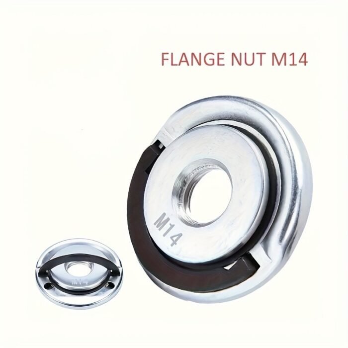 M14 Angle Grinder Locking Nut,Angle Grinder Accessory Quick Utility Clamping Tool,Angle Grinder Self-Locking Pressure Plate, Angle Grinder Locking Pressure Plates, Thread Angle Grinder Locking Nuts Release Nut For Replacement - Image 8
