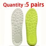 5 Pair Lightweight And Soft Insoles For, Soft, Elastic And Breathable, Sports Shoes And Casual Insoles Comfortable And Non Tiring Feet - Image 9