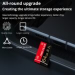 1Pc Memory Card 64Gb 32Gb 16Gb With Adapter, High Speed Flash Tf Card 8Gb 4Gb 2Gb 1Gb 512Mb 256Mb 128Mb 64Mb, A1 C10 Memory Tf Card For Tablet/Camera/Mobile Phone/Laptop/Pc/Car Audio/Game Console/Audio -Store Your Files Securely! - Image 6