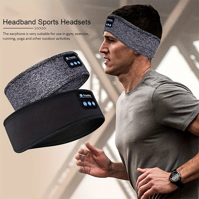 product-fancy-397e6697-d8bc-4c86-9b8a-2e4caecd71ce.jpg Sleep Headphones Wireless, Sports Earbuds With Ultra-Thin Hd Stereo Speaker, Suitable For Men And Women, Perfect For Sleep, Exercise, Jogging, Yoga, Insomnia, Air Travel, Meditation - Image 1