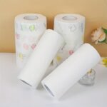 400Pcs Washable Kitchen Paper Towels - Absorbent, Non-Stick Oil-Absorbent Roll, Durable Polyester Fabric, Ideal For Kitchen, Car, Living Room, Toilet, Bedroom, Kitchen Cleaning Essentials | Decorative Kitchenware | Washable Fabric - Image 6