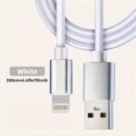 3.3Ft/6.6Ft/9.9Ft Usb Fast Charging Data Cable - For Iphone 14/13/12/11 Pro Max/12 Mini/Xr/Xs/X/8/7/6 Plus/Se For Ipad - Image 21