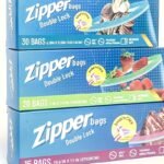 15/20/30Pcs Small/Medium/Large Sandwich Bags With Double Lock Seal - Thick, Refrigerator Freezer Bags For Food Storage & Freshness, Reusable Zipper Bags For Easy Sealing, Multi-Purpose Kitchen Organization Essentials, Sandwich Bags - Image 5