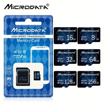The High-Speed U3 Micro Tf Comes With An Sd Adapter Of 8G, 16G, 32G, 64G, 128G, And 256G. The Uhs-I Offers High Cost Performance And Is More Suitable For 4K/120Fps High-Speed Tf Storage, Which Can Be Used In Mobile Phones, Camera Storage, Action Cameras, Car Music, Etc