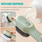 Versatile Shoe & Clothes Cleaning Brush - Reusable, Portable Scrubber For Underwear, Bathroom, And More - No Power Needed